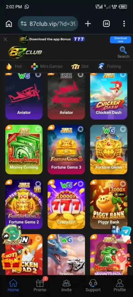 87Club Game Download